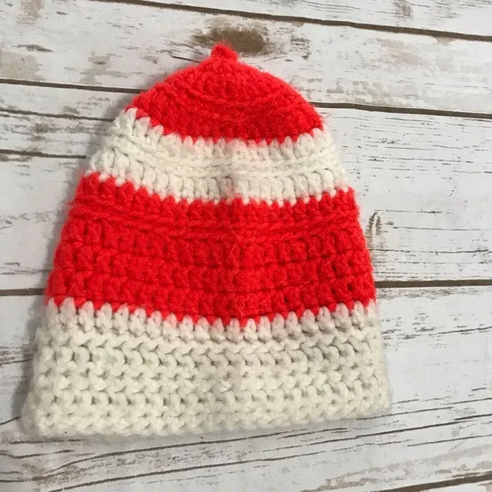 Kids Vintage Crochet‎ Winter Hat Boys Girls Toddler